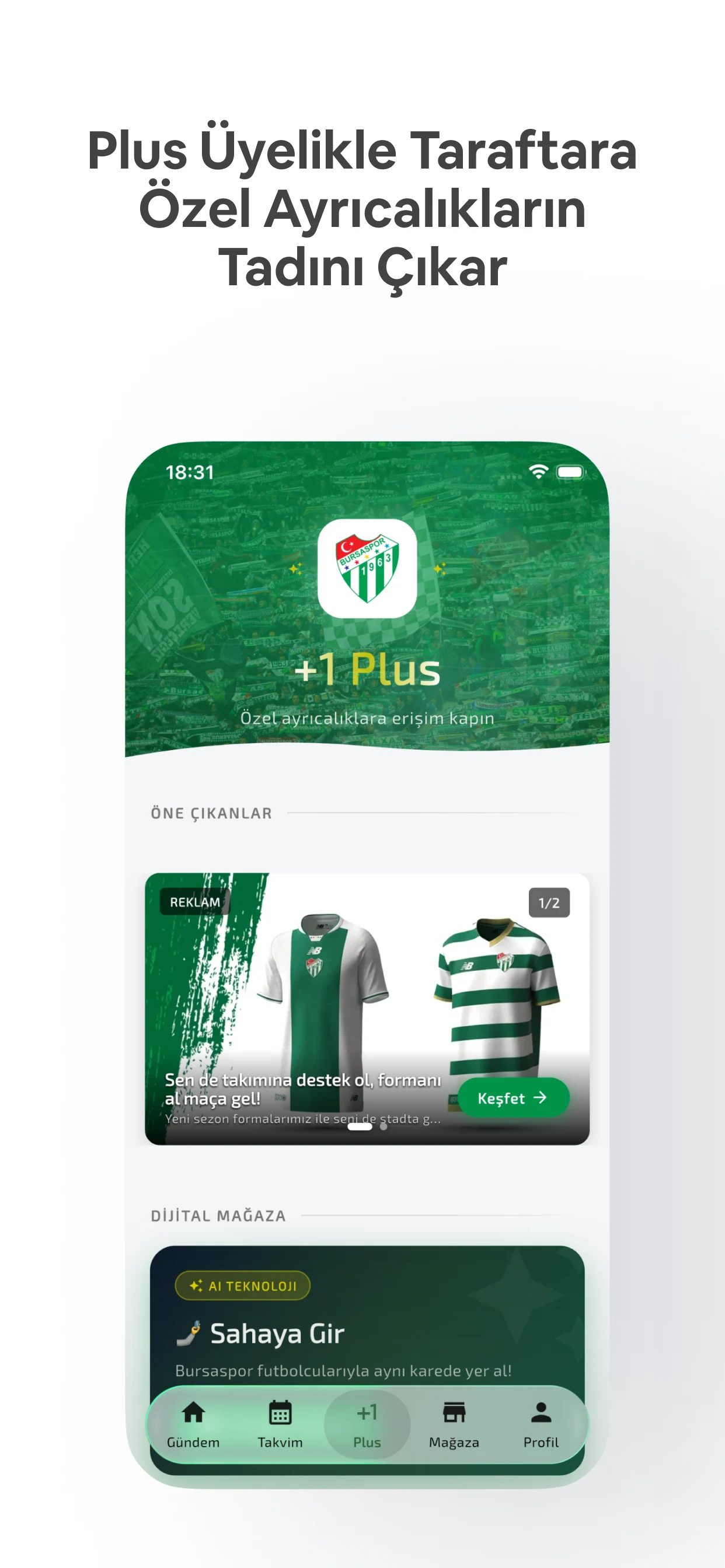 Bursaspor+ screenshot