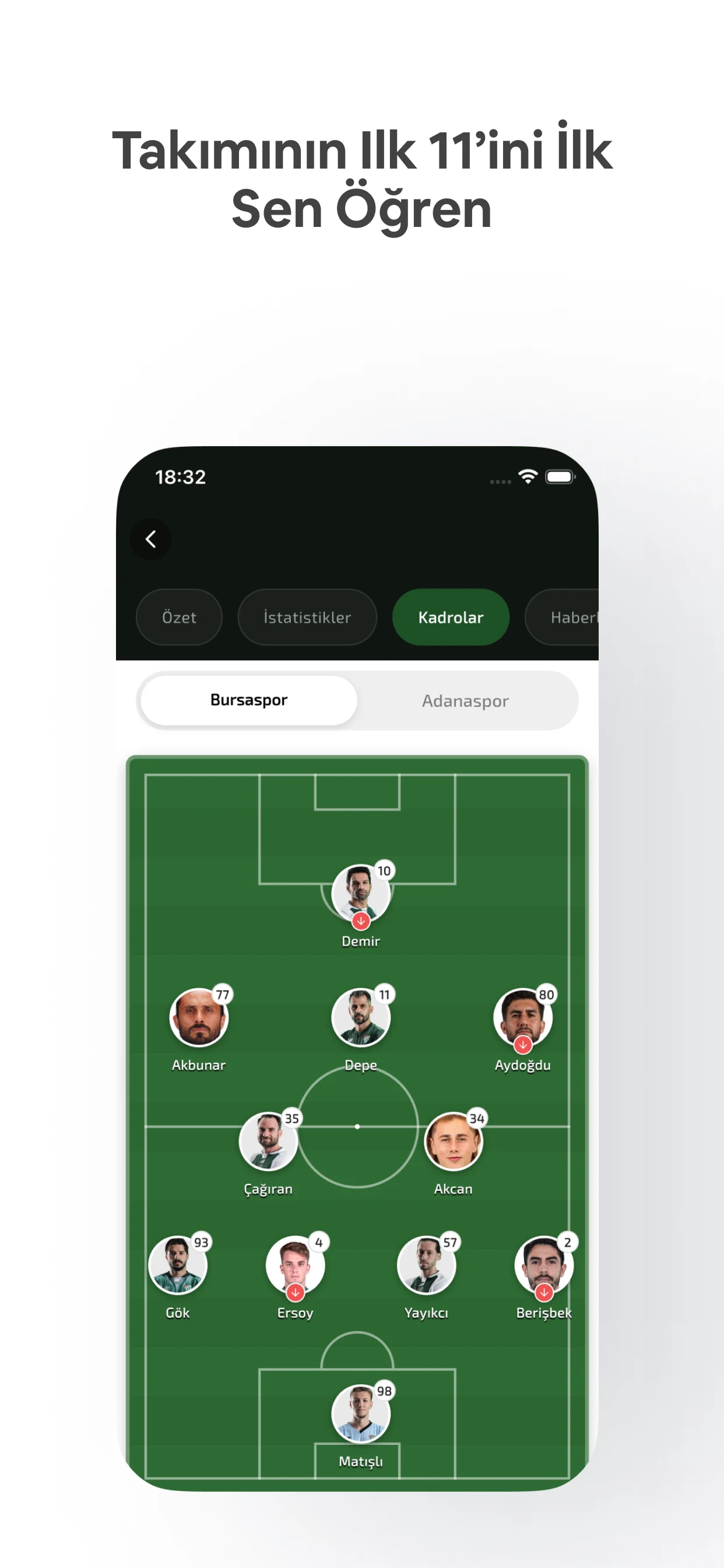 Bursaspor+ screenshot
